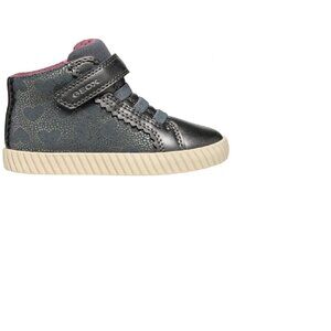 Geox Baby Toddler Girl Mirroless Shoes, Dark Grey, US 5.5, EU 21